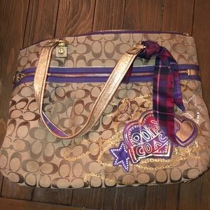 Poppy coach purse